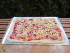 Recept na brusinkovou pizzu na grilu Weber