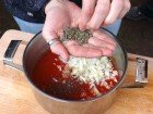 Rajčatová salsa na pizzu