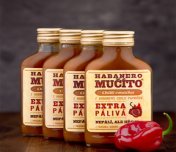 Balíček Habanero chilli omáček Mučíto extra štipľavá 4 ks