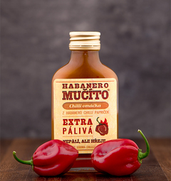 Chilli omáčka Habanero Mučíto extra pálivá