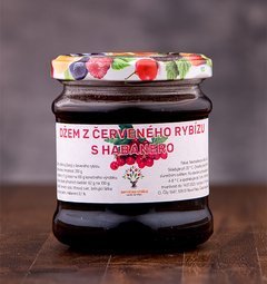 Džem z červených ríbezlí s Habanero