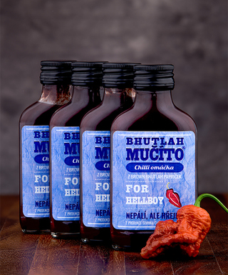 Chilli omáčka Bhutlah Mučíto for Hellboy