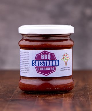 BBQ Slivková s Habanero