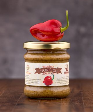 Krémžská hořčice s Habanero