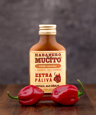 Chilli omáčka Habanero Mučíto extra pálivá